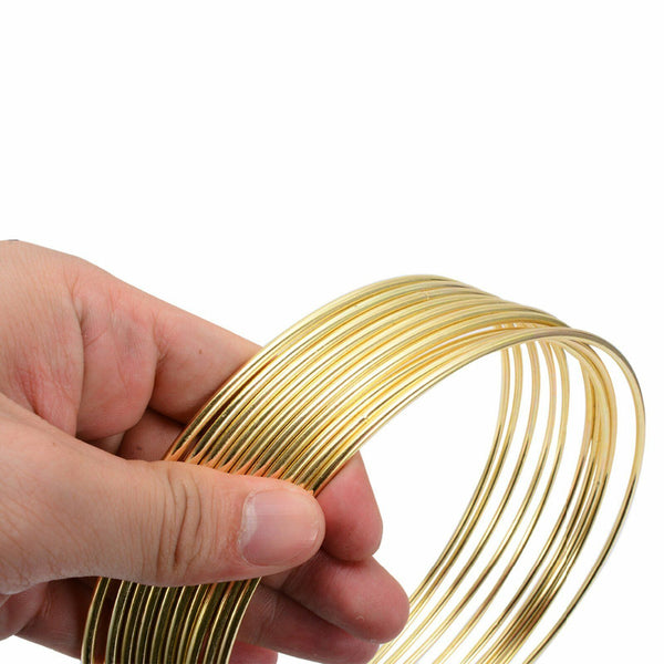 10Pcs Strong Metal Dream Catcher Dreamcatcher Ring Macrame Craft Hoops 150mm AU