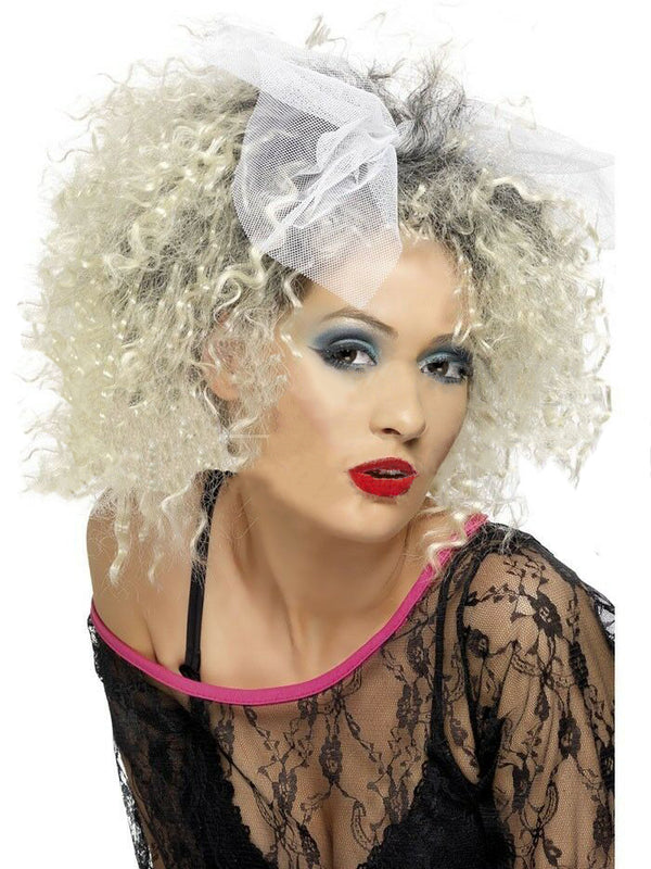 1980s Wild Child Madonna Wig Material Girl Wigs 80s Pop Star Costume Accessories - Lets Party