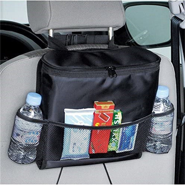 2X Car Seat Back Organiser Multi Pocket Storage Bag Organizer Cup Holder Travel