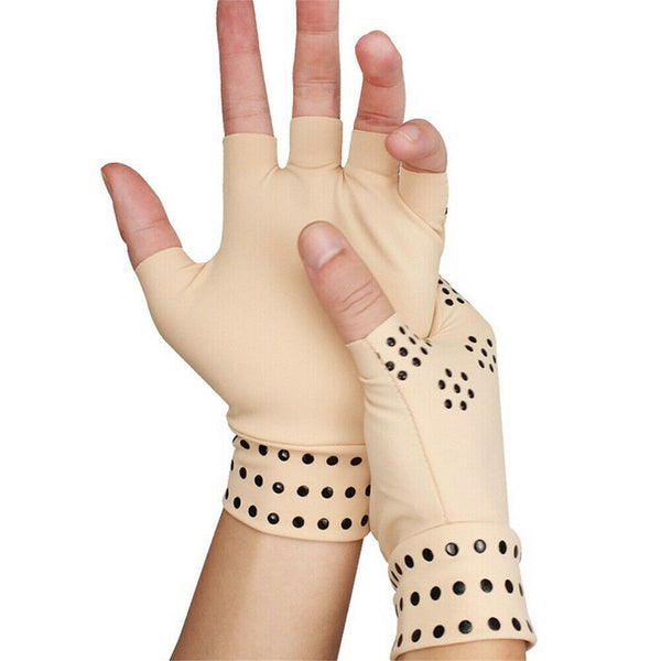 Magnetic Arthritis Compression Gloves Joint Finger Pain Relief Hand Wrist Brace - Lets Party