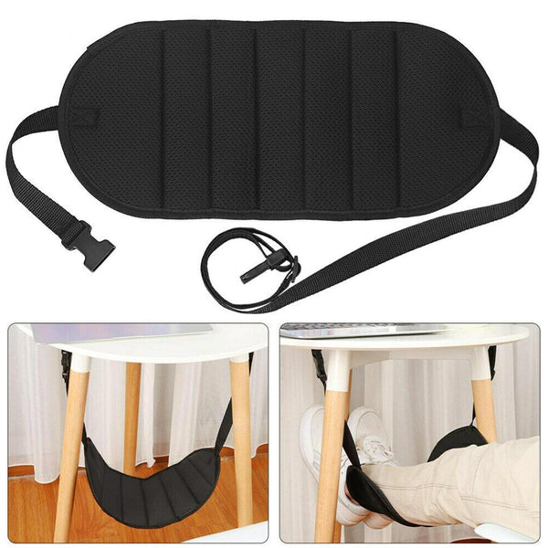 Footrest Portable Adjustable Travel Foot Rest Feet Hammock for AirPlane Rakis - Lets Party