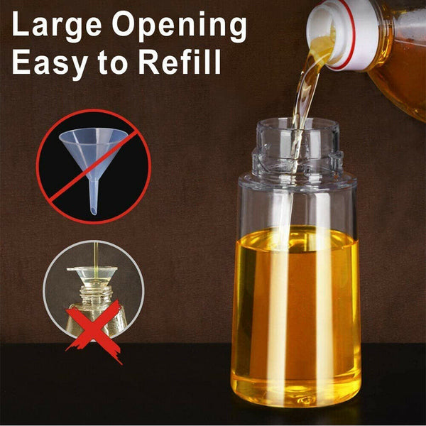 Oil Sprayer Mister 210 ML Spray Bottle Refillable Oil Dispenser Cooking BBQ Tool - Lets Party