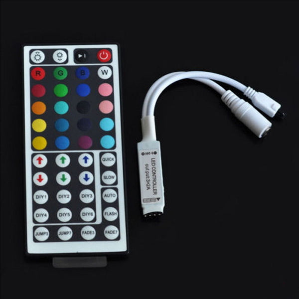 24 and 44 Key Mini IR Remote Controller Control For 3528 5050 RGB LED Strip Wireless - Lets Party