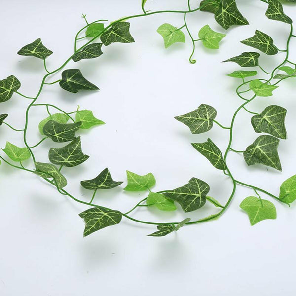 2.4M Artificial Ivy Vine Fake Foliage Flower Hanging Leaf Garland Plant Party AU