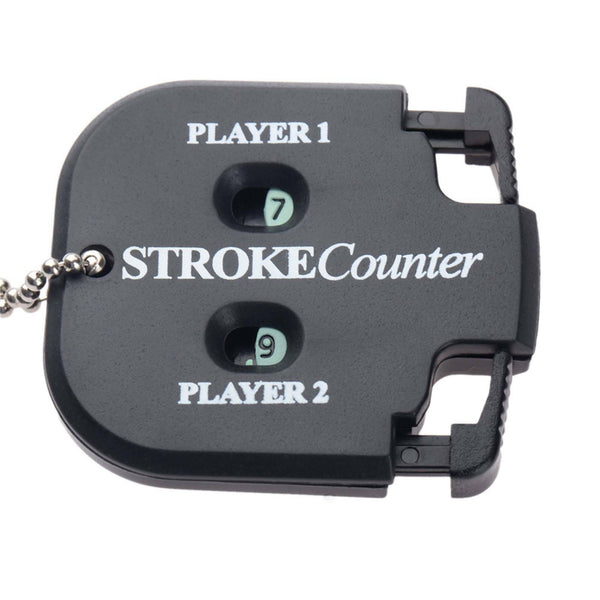 Golf Counter Black Shot Stroke Putt Score Count Two Digit Scoring Keeper