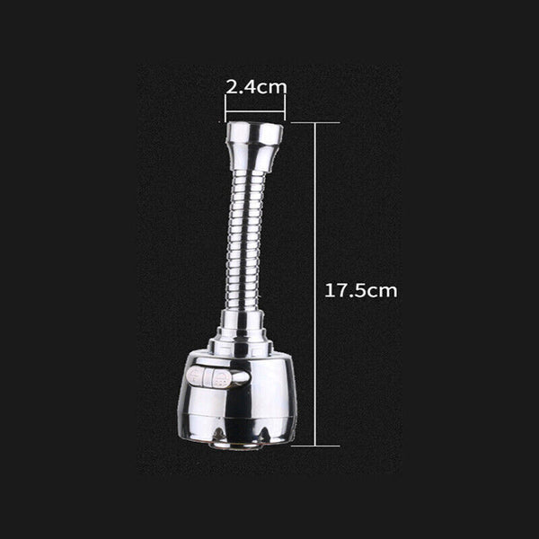 Kitchen Universal Faucet Splash-proof Head Pressurized Nozzle Bubbler 360° AU