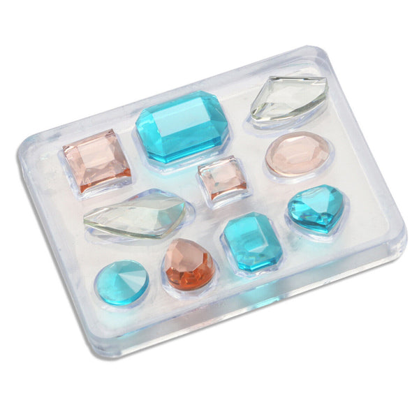 Silicone Resin Mold for Jewelry Earrings Pendant DIY Making Mould Craft Tools AU