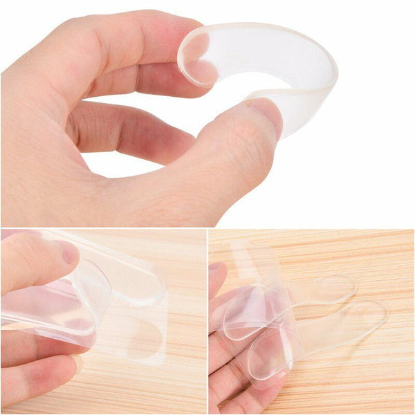 UP 50X Gel Silicone Heel Grip Back Liner Shoe Insole cushion Pads Foot Protector