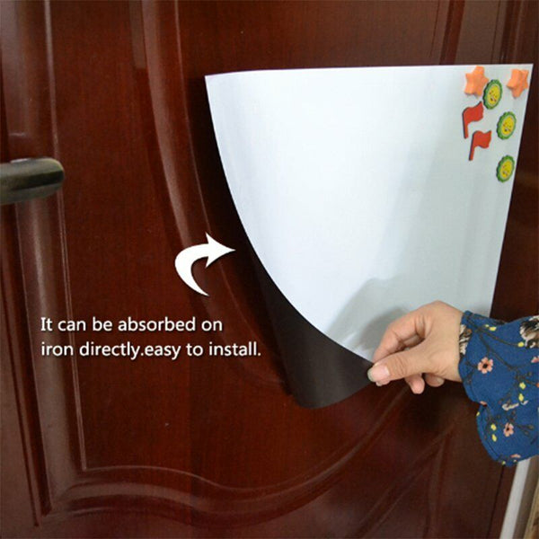 A4 A5 Fridge Magnetic Whiteboard + Board Pen Marker Eraser Memo Reminder Magnet - Lets Party