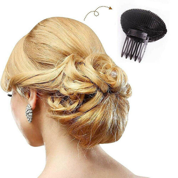 DIY Invisible Hair Volume Increase Fluffy Puff Sponge Pad Clip Comb Girls