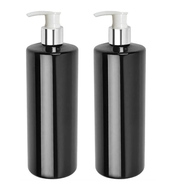 500mL Empty Lotion Pump Bottles Shampoo Soap Dispenser Refillable Bathroom