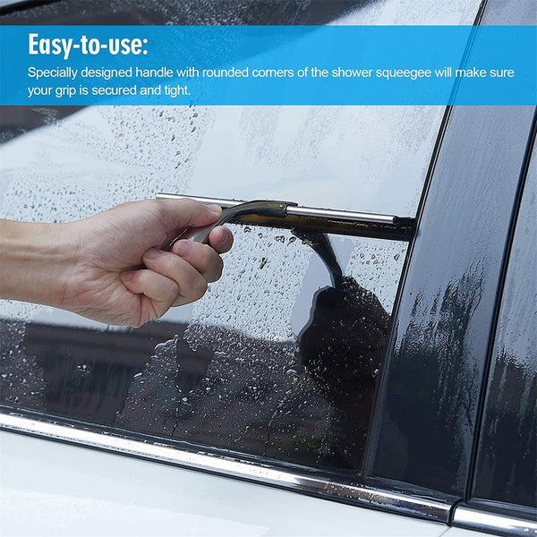 Car Wash Cleaner Screen Tile Window Mirror Bathroom Shower Glass Squeegee Wiper