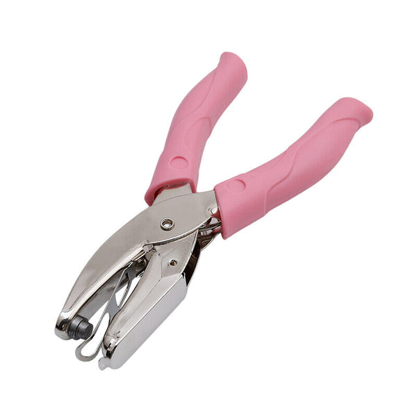 Manual Puncher Paper Hand Hole Punch Cutter Circle Heart Star Soft Grip
