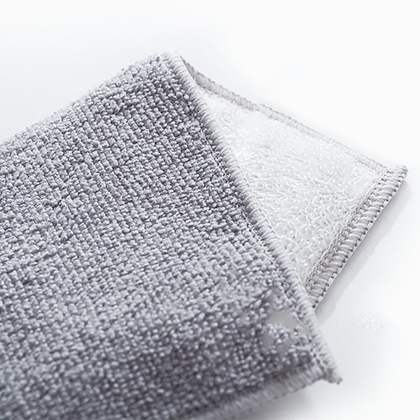 6/12PCS Microfibre Cleaning Cloth Dish Car Glass Kitchen Towel Washing Rag NEW