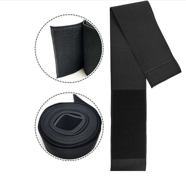 Slimming Bandage Wrap Lumbar Waist Support Sauna Belt Trimmer Body Shape AU