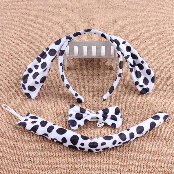 Animal Costume Set – Bowtie, Tail & Ears Dress-Up Kit (Kids & Adults)
