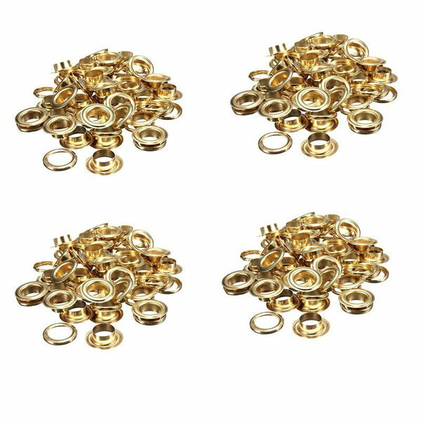 Tarp Repair Kit Grommet Eyelet Punch Set 50 100 200 Tarpaulin Awning Tent AU