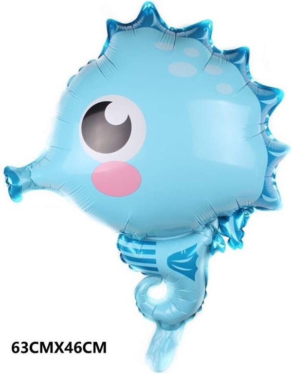 5pcs Ocean Animal Foil Balloon Set Party Supplies Kids Birthday Decoration