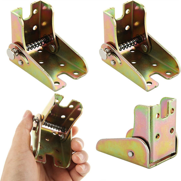 Self-Locking Folding Hinge 2pk – Sofa Bed & Furniture Support
