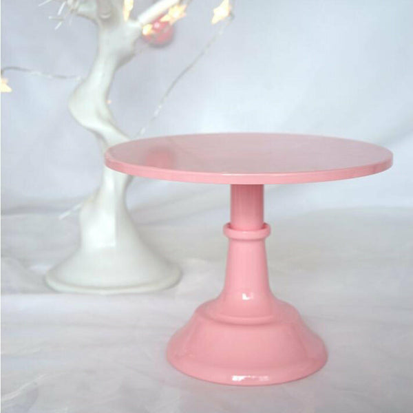 25cm Cake Stand Gold Iron Cupcake Wedding Dessert Bar Party Pedestal Fruit Tray