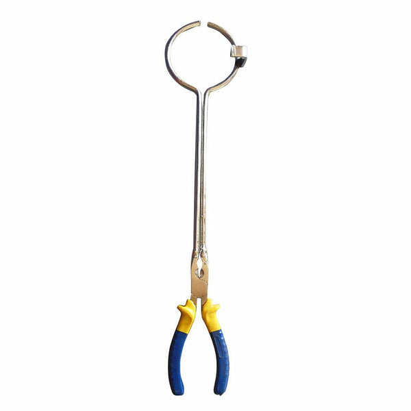 Graphite Furnace Casting Foundry Crucible Smelting Bowl Tongs Melting ClampTool