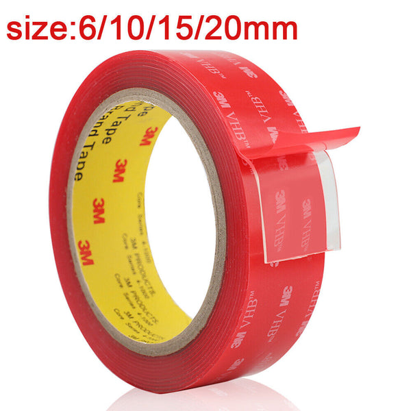 NEW 3M VHB Adhesive Tape Double-sided AU High strength Acrylic Transparent Clear