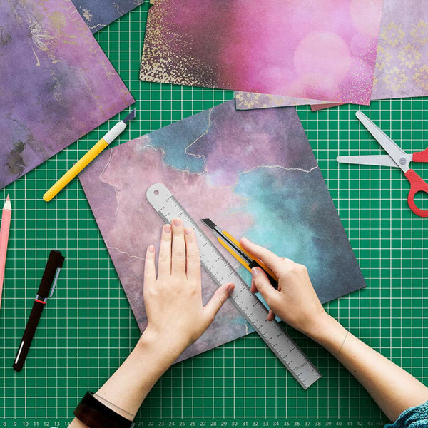 24pcs Scrapbooking Paper Pad Brilliant Life Origami Art Album Journal DIY Craft - Lets Party