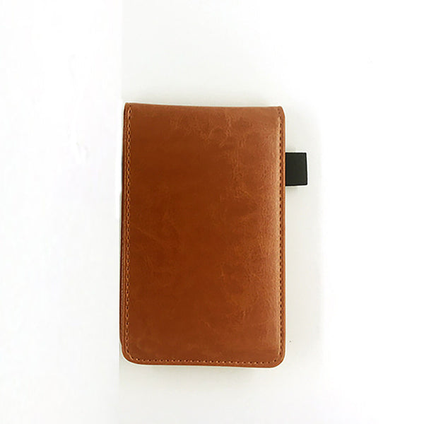 A7 Multifunction Pocket Planner Notebook Small Notepad Note Book Leather Cover