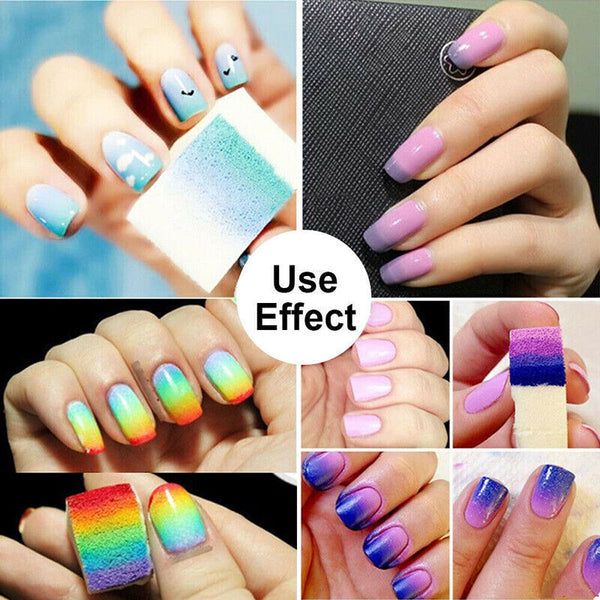 Makeup Sponge Cosmetic Wedge Nail Art Latex Blend Foundation Contour Facial Puff
