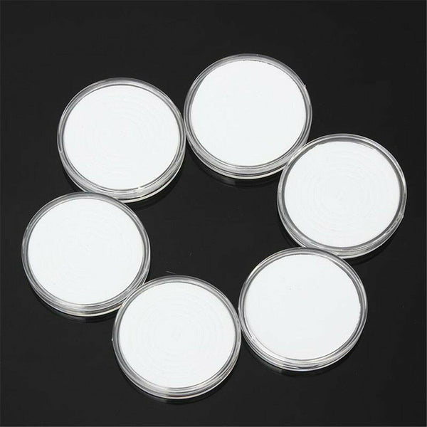 Clear EVA Display Cases Capsules Holder Coin Plastic Storage Box Inserts