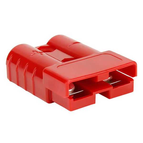 2PCS Anderson Style Plug Connectors Caravan Mounting 50 AMP 6AWG Red Tools New