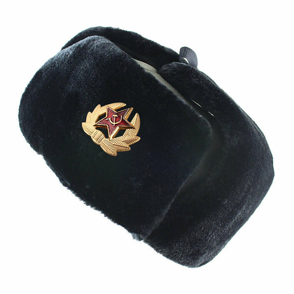 Ushanka Trapper Hat – Faux Fur Russian Winter Cap