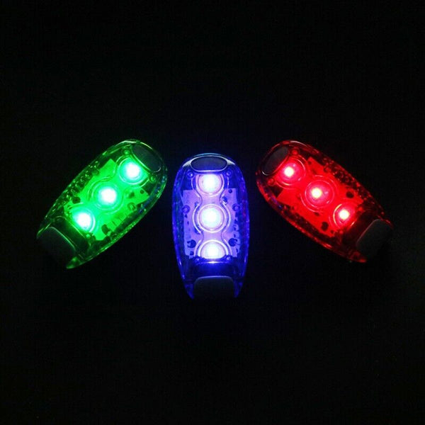 Safety Warning Lamp LED Tail Light Bicycle Cycling Back Rear Bike Helmet Running