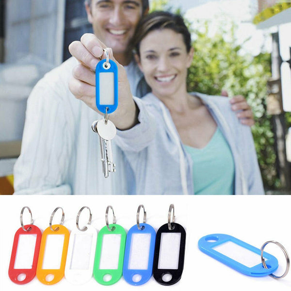 10Set Wrist Keychain Key Tags- Spring Spiral Stretch Coil Wristband Key Ring Key