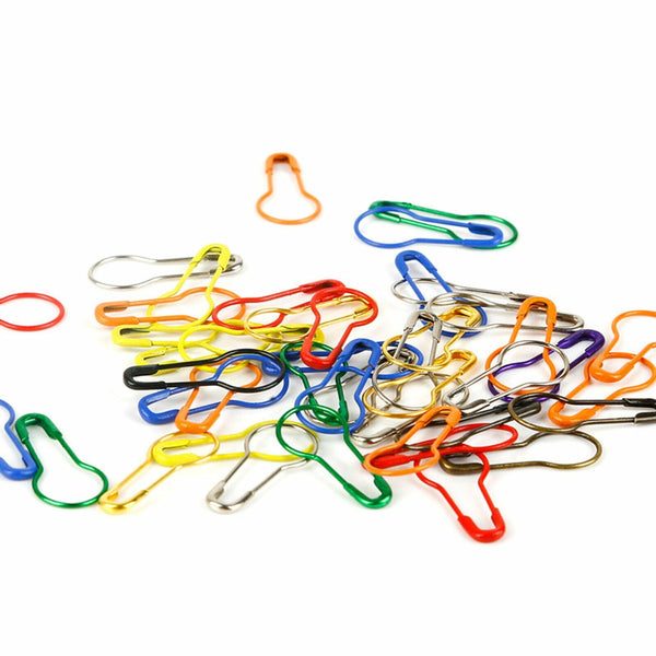 145Pcs Knitting Weave Crochet Locking Stitch Markers Holder Needle Clip Craft AU
