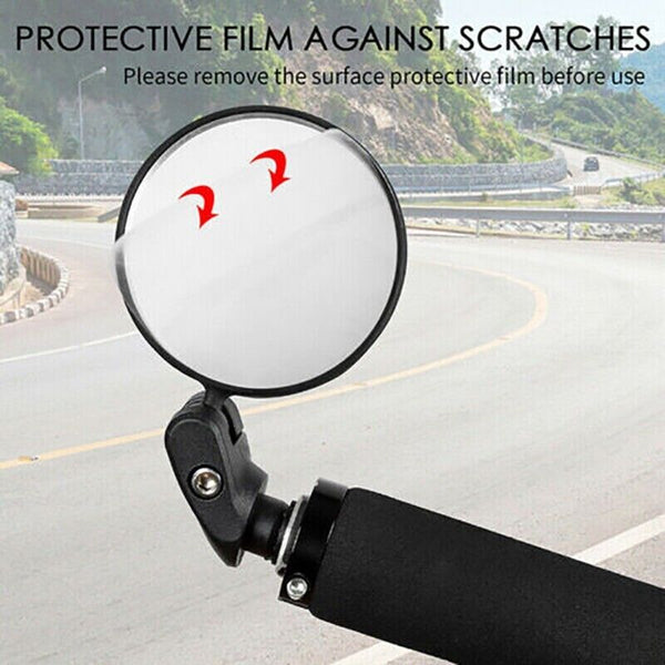 MTB Mountain Bike Rearview Mirror Bicycle Handlebar Convex Rear View Mirror AU