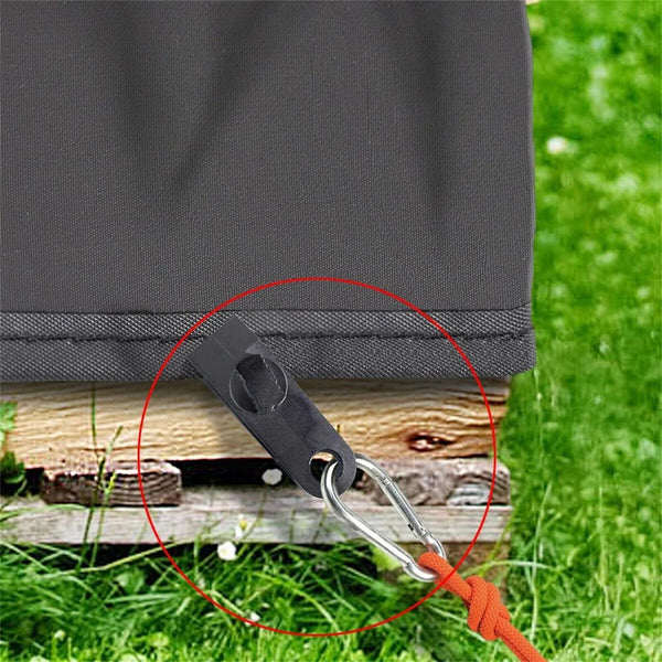 10PCS Awning Tarp Tent Clips Canvas Clamps Heavy Duty Camping Survival Grip Tool - Lets Party