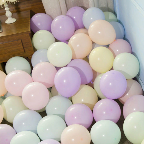 10pcs 25cm Macaron Pastel Retro Balloon Balloons Birthday Wedding Party AU