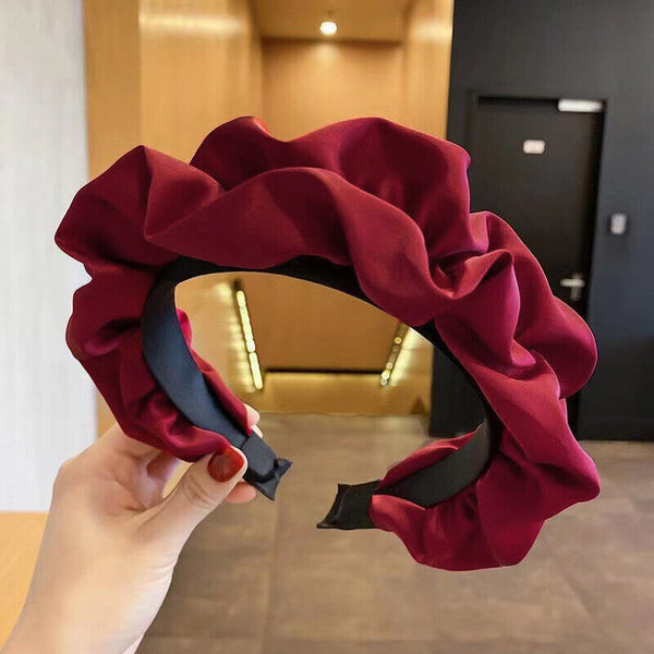 Casual Women Soft Hairband Wide Side Headband Hair Hoop Fashion Accessories AU