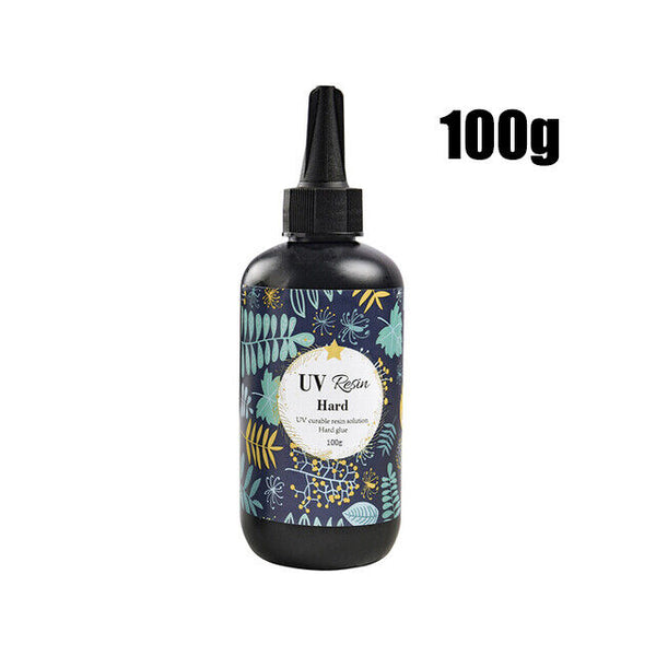 Hard UV Resin Glue Clear Crystal DIY Handmade Epoxy Crafts Casting Jewelry Mold