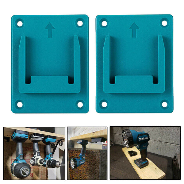 AU Slots Tool Holder For Bosch/Makita Bracket 14.4V Lithium Battery Machine Rack