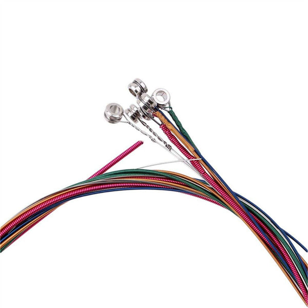 6PCS Acoustic Music Guitar Strings Steel Premium Light Universal Guitar Picks AU