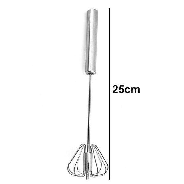 Stainless Steel Whisk Mixer Balloon AZ Tool Semi-automatic Egg Milk Beater