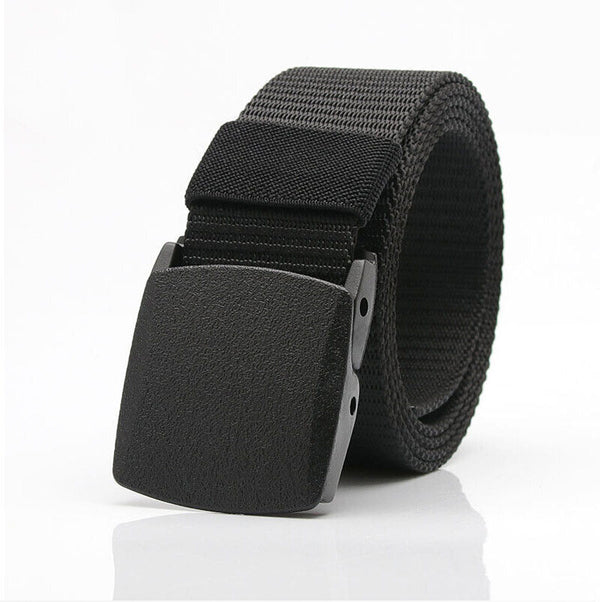 Outdoor Nylon Belt Women Men's Sport Military Waistband Canvas Web Tactical Belt