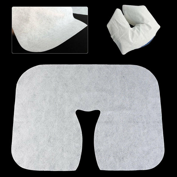 Disposable Cushion Circle Cover Massage Table Fitted Head Face Rest AU