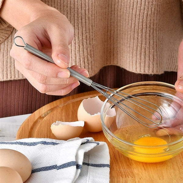 5 7 inch 2Pcs Whisk Set Whiskettes Egg Gravy Sauce Mini Kitchen Tool Whisks AU