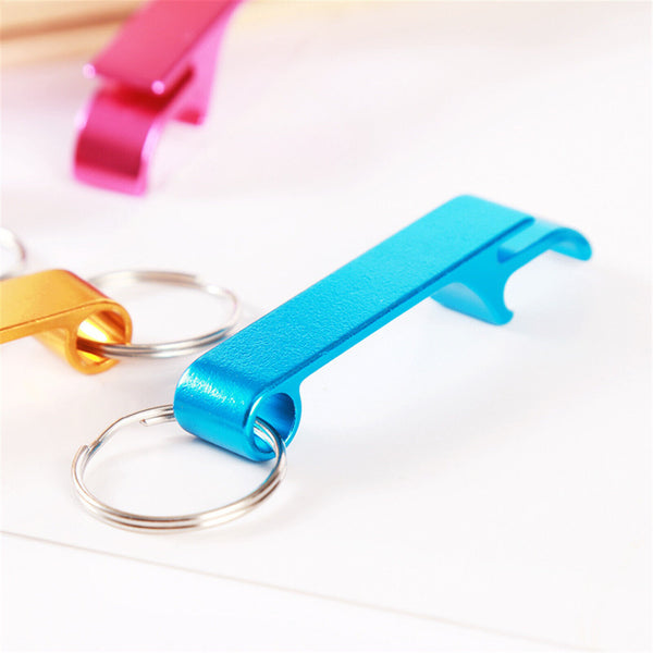 10pcs Bottle Opener Keyring Key Ring Metal Beer Bar Tool Keychain Claw Gift Wall