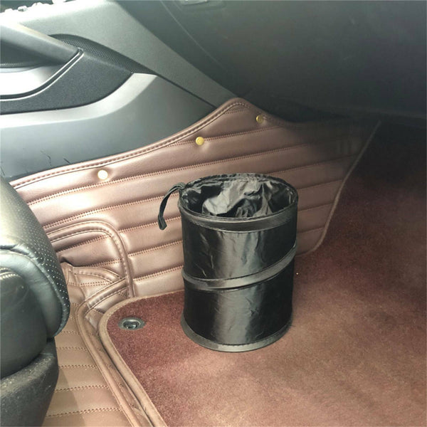 Auto Car Rubbish Bin Holder Foldable Pop-Up Waterproof Bag Waste Basket Portable