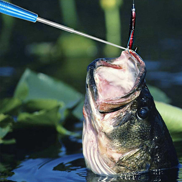 Fishing Hook Remover Stainless Steel Fishhook Dehooker Detacher Extractor AU