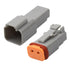 10 Set Deutsch DT 2 Way Pin Male/Female Kit Electrical Connector Plug Waterproof